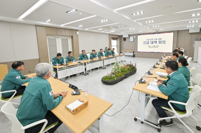 정선군, 폭염·가뭄 대응 긴급 대책회의 개최 ‘군민 안전 선제 대응 나서’