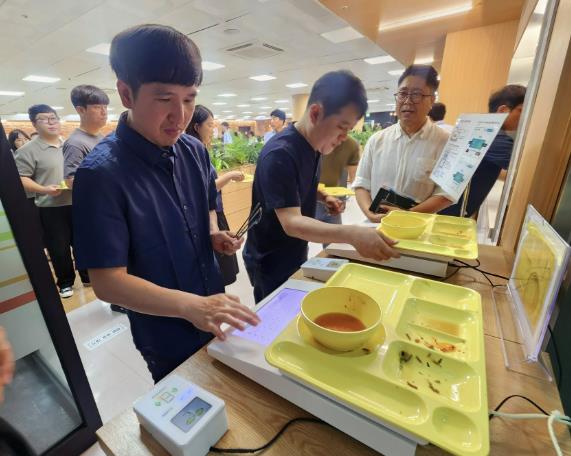 부천시, 시청 구내식당 '잔반 제로'로 탄소중립 실천