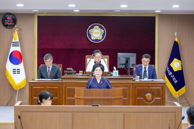 동구의회 김현숙 의원, 가로수 제거 절차 문제 제기