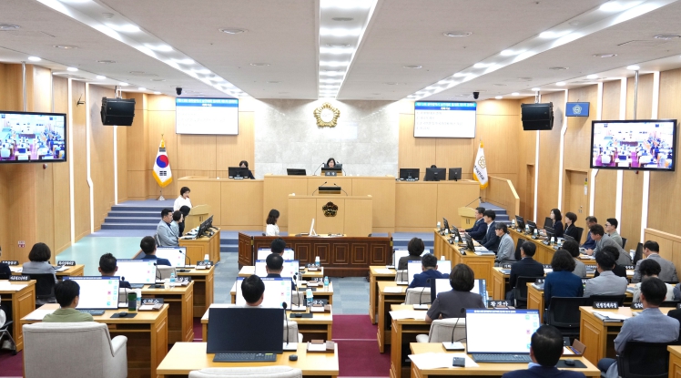 광주광역시 남구의회, 제313회 임시회 개회