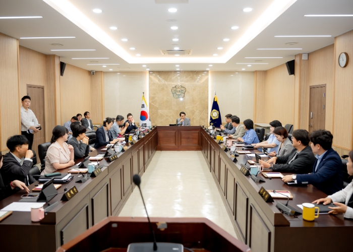 남양주시의회, 현안사항 보고회 및 전체의원 간담회 개최 