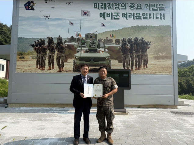순천로컬푸드(주), 대한민국 육군 제2작전사령관 표창장 수상