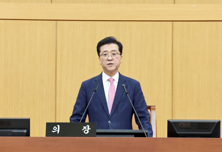 대전시의회 조원휘 의장 “시민 감동 의정 완성할 것”