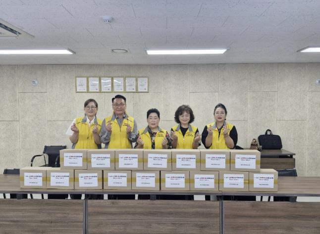 행복나눔 손과발 봉사회, 동두천시 독거 어르신 위한 밀키트 지원 봉사