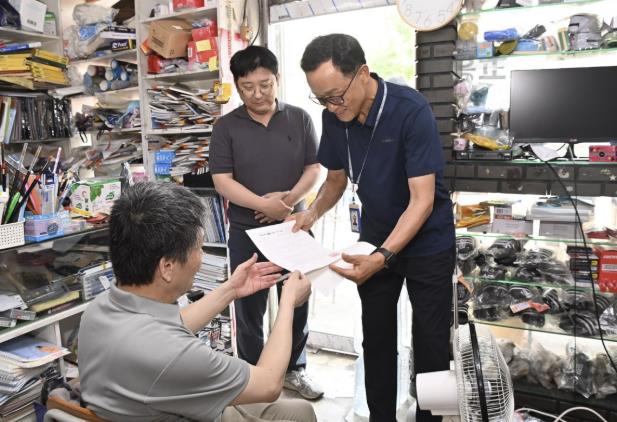 하남시, '옥외광고물 연장 배달부' 운영… 찾아가는 행정에 시민들 감동