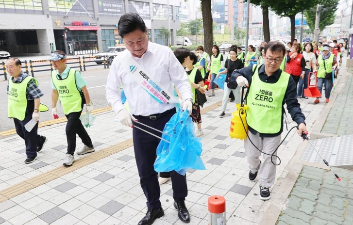 미추홀구, ‘7월 클린데이’ 성료…주민과 함께하는 깨끗한 도시 만들기