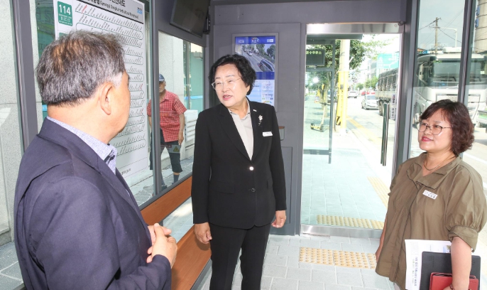 이천시, 두 번째 똑똑한 버스정류장 장호원 ‘스마트 쉘터’ 운영 개시