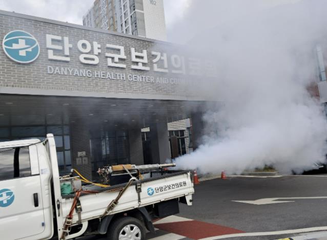 단양군, 새벽 집중 방역소독 실시