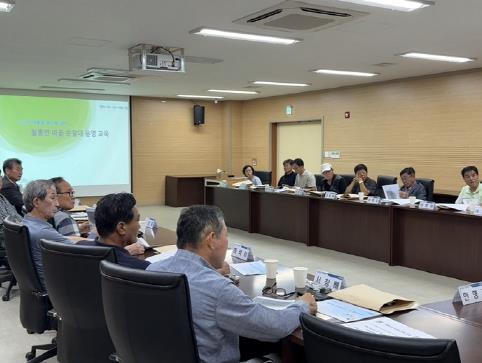 파주시 월롱면, 풍수해 대비 마을순찰대 운영 교육 