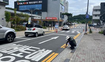 계룡시, 대실 하나로마트 일대 일방통행 전면 시행
