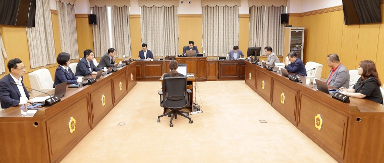 대전시의회, 제9대 제4기 예결위원장 선출