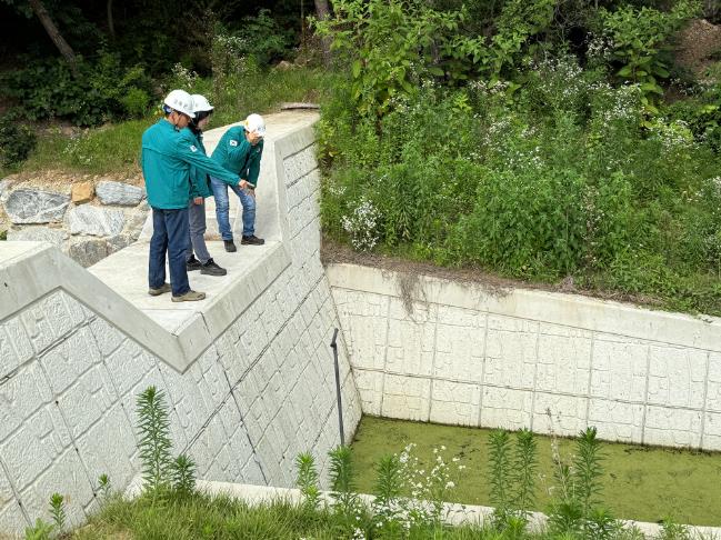 서산시, 산사태취약지역 현장점검
