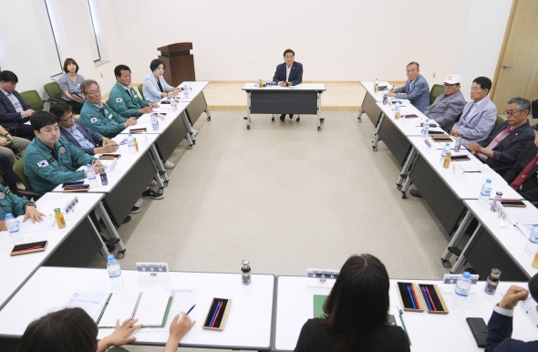 “안동시의회 문화복지위원회, 신축 보훈회관 현장 방문”