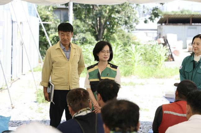 보은군, 폭염특보 속 군민 안전 확보 '총력 대응'