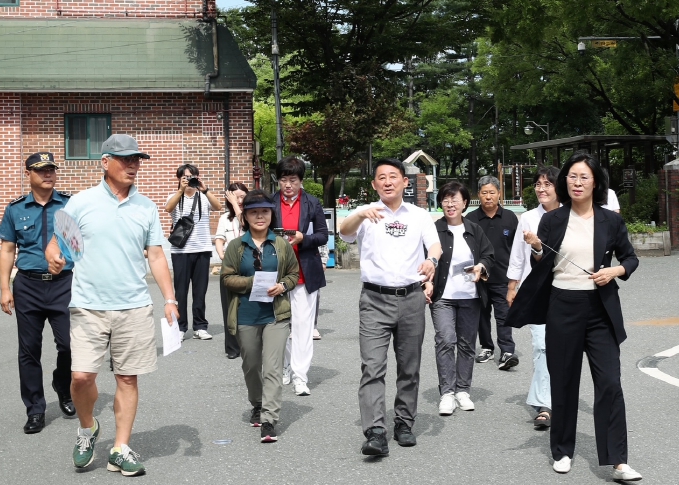 서구 만년동 천년만년 행복마을 조성... 범죄 사각지대 없애