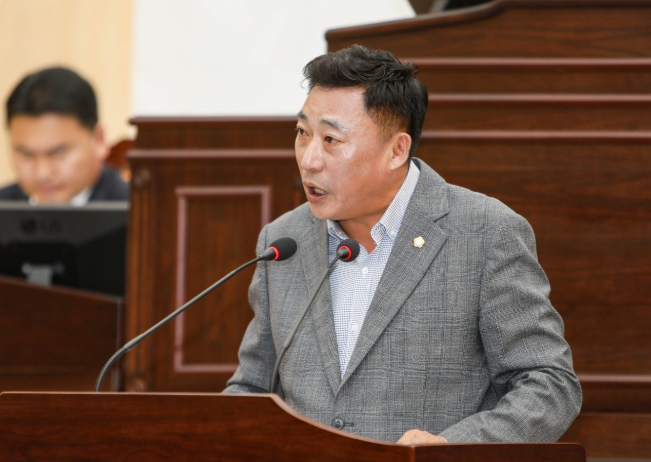 예산군의회 김영진 의원, 농자재값 치솟고 소득 줄어…“지방재정만으론 한계”