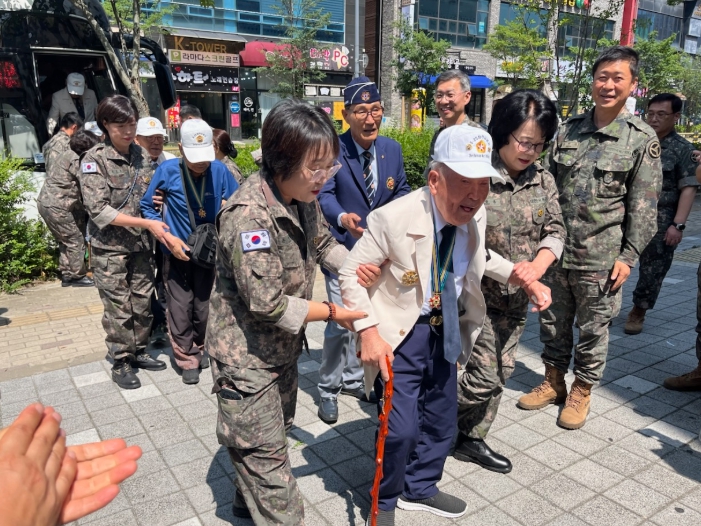 청주시, 6‧25 참전 75주년 국가유공자 위로연 개최