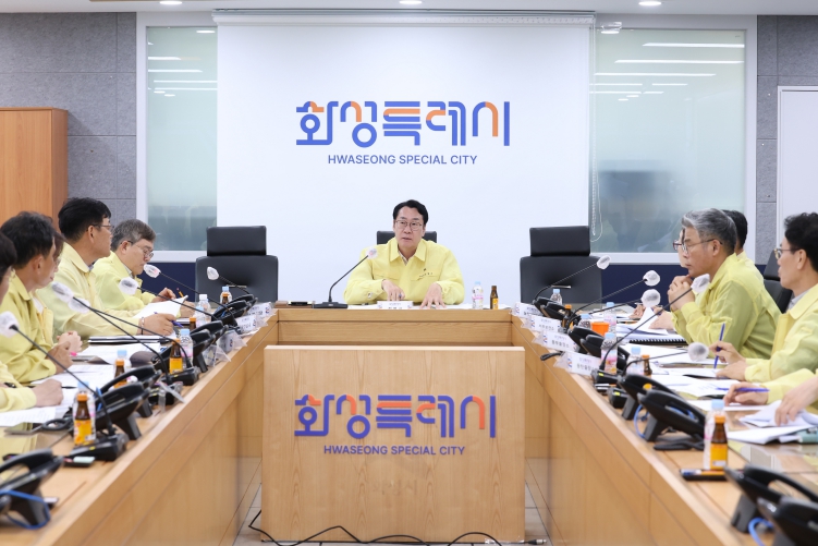 화성특례시, 폭염 장기화에 따른 전면 대응체제 돌입