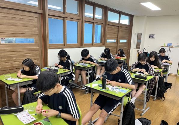 향산중학교, ‘호국 보훈 교육’실시