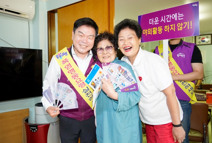 동대문구,‘찾아가는 폭염 피해예방 캠페인’실시