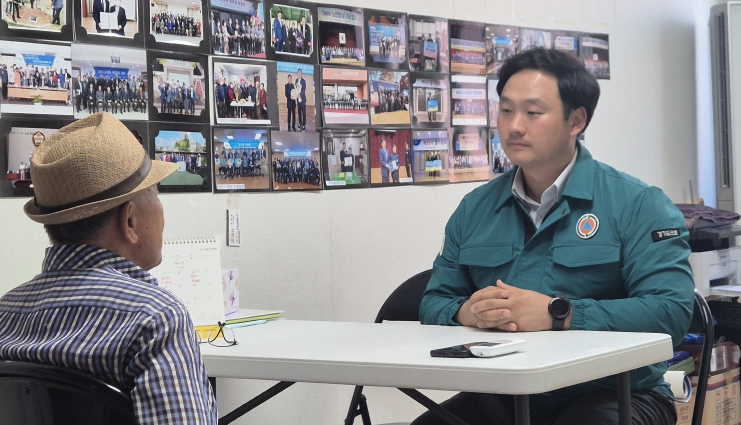 경기도의회 고준호 의원, 폭염 대비 파주시 조리읍 무더위쉼터 경로당 현장방문
