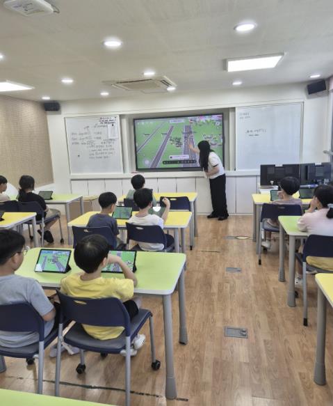 아산시, 초등학생 대상 메타버스 활용한 '도로명주소 교육' 실시