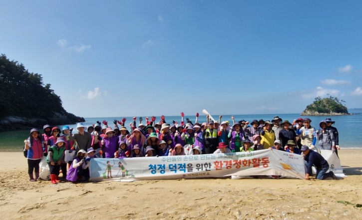 옹진군 〃해수욕장 개장준비를 위한〃 덕적면 7월 2차 클린업데이 실시
