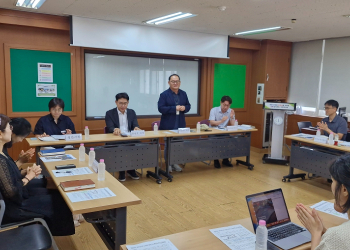 성남시의회 이군수 시의원, 희망대초 공간재구조화 사업 관련 임시통학로 확보 위한 학부모 간담회 개최