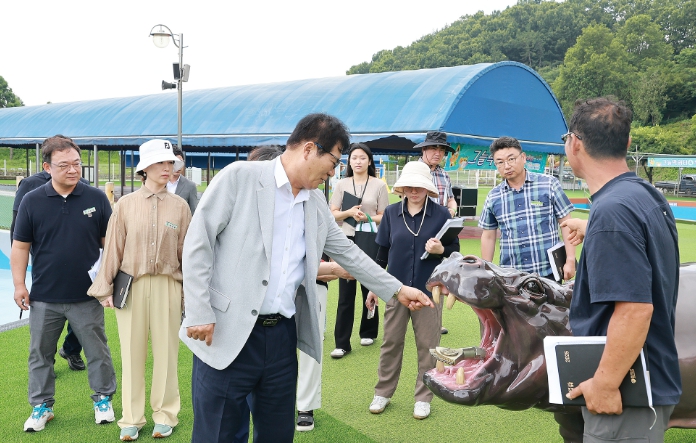 함평엑스포공원 물놀이장 안전 점검 완료! 18일 개장