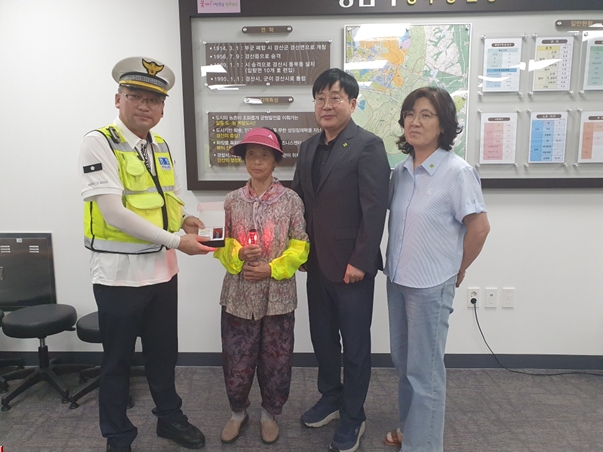 경산시, 어두운 새벽길, 생명을 밝히다.