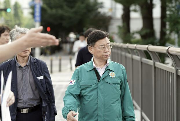 성남시 구미동 물빛정원-무지개마을, 다리로 잇는다