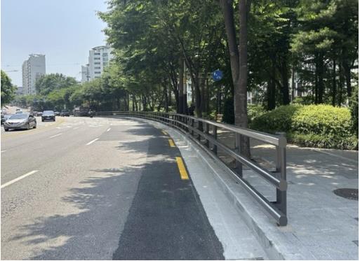 양천구, 차량 돌진 막는 고강도 방호 울타리로 보행자 안전망 강화