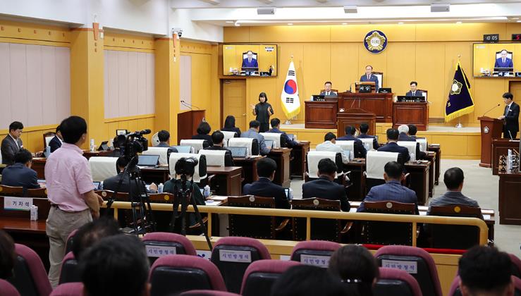 서산시의회, 제307회 임시회 개회