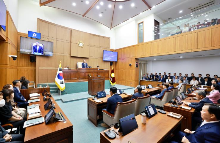 부안군의회, 제363회 임시회 개회
