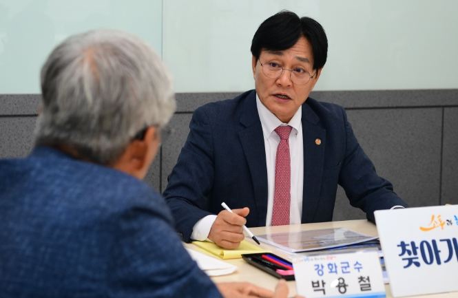 박용철 강화군수, “강화 바다 안전… 군민과 함께 지켜내겠다”