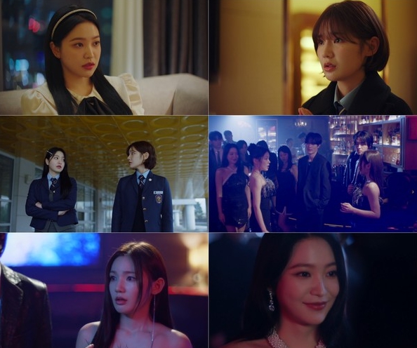 '청담국제고등학교 2' 이은샘X김예림의 팽팽한 심리전...하이틴 스릴러 장르 매력 극대화