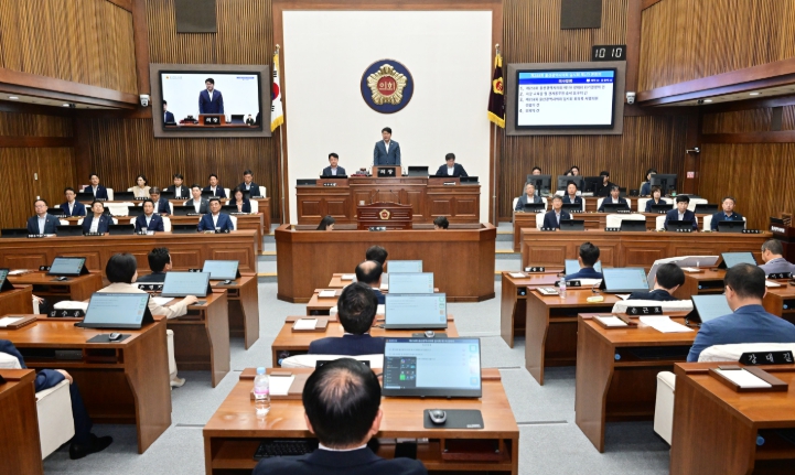 울산광역시의회, 제258회 임시회 개회