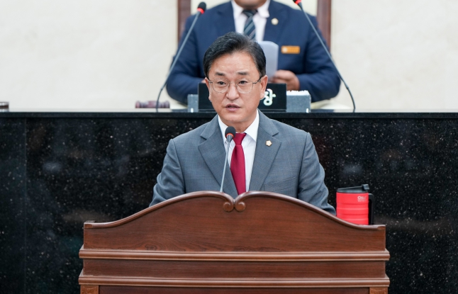 괴산군의회, 김영희의원 5분 자유발언