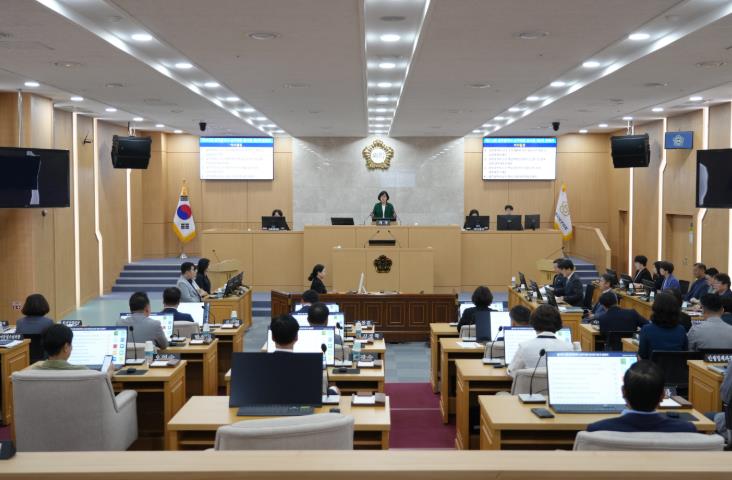 광주광역시남구의회, 제313회 임시회 폐회
