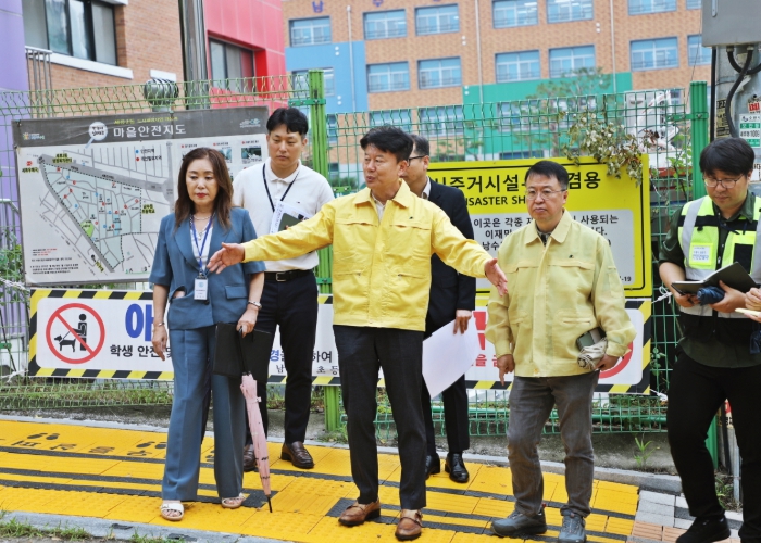 수원시 권선구, 안전한 통학로 위해 관·학 합동 로드체킹 실시