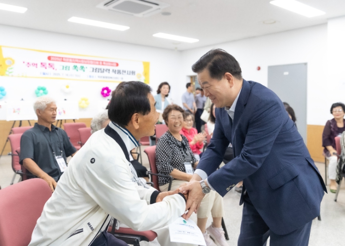박승원 광명시장, 시민에게 더 가까이…올해 첫 ‘우리동네 시장실’로 학온동 주민과 소통 