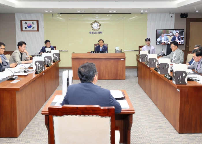 충청남도의회 건설소방위 “도민 주거환경 개선과 안전 강화 총력 당부”