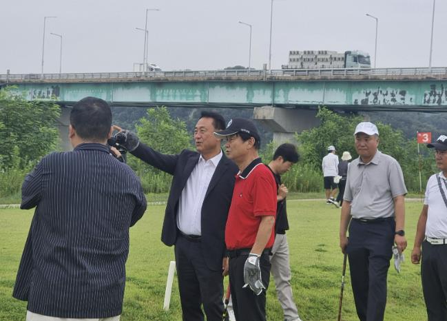 강원 화천군수, 여주시 오학 파크골프장 벤치마킹 방문