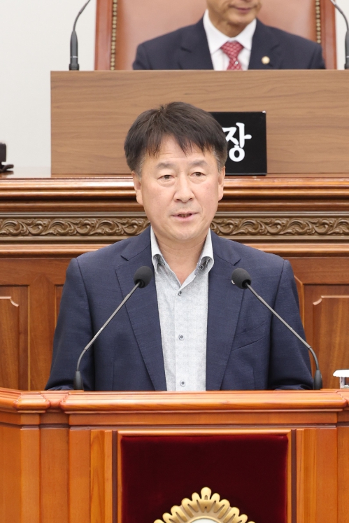 창원시의회 홍용채 의원, 전통시장‘화재 알림 설비’설치·관리 촉구
