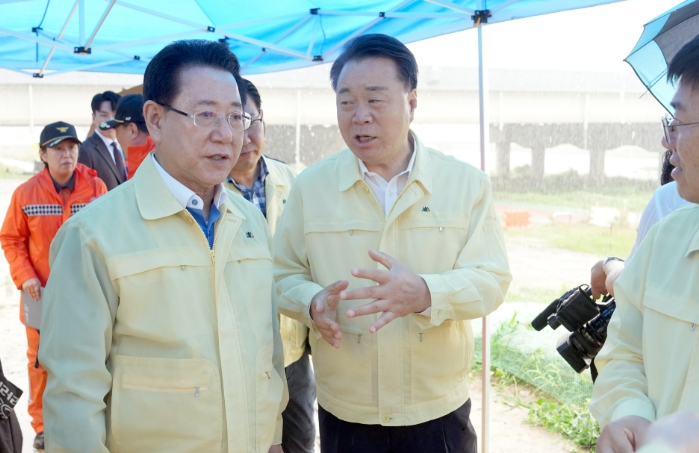 김영록 지사, 호우 대비 도민 안전 확보 강조