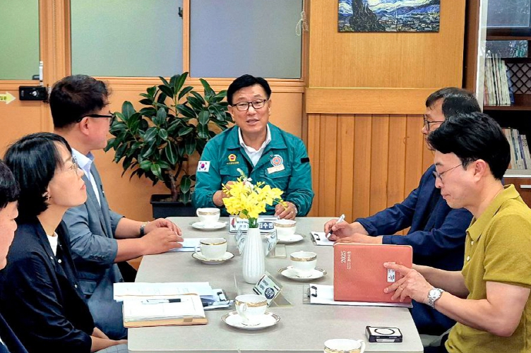 울산시의회 김수종 부의장, 문현초 교육환경 개선 위한 현장 간담회 개최