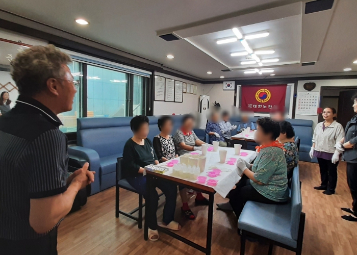 남양주시 금곡동 지역사회보장협의체 경로당 거점으로 지역노인 정서지원사업 시작