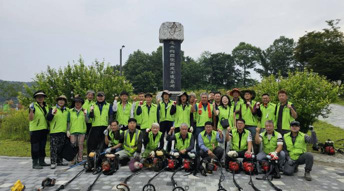 부여군-한국임업후계자협회 부여군협의회, 도시녹화운동 전개