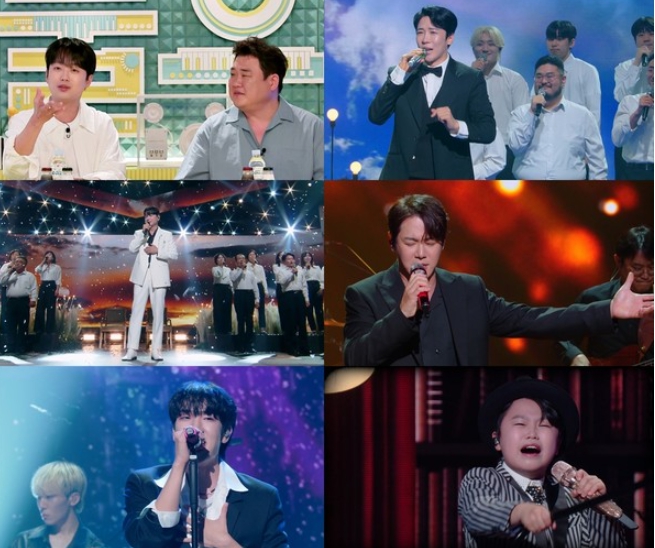 ‘불후의 명곡’ 이지훈-환희-에녹-황민호-최수호 출격! 정통파 vs 개척파 중 트로피의 주인은?