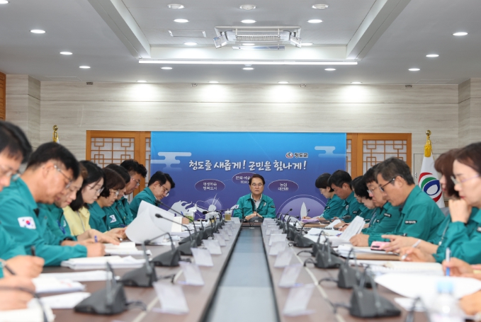청도군, 집중호우 피해 최소화에 총력 대응